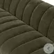 Carina Malmo Olive 103" Upholstered Sofa
