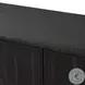 Ezri Black Oak 6 Door Sideboard