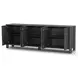 Ezri Black Oak 6 Door Sideboard
