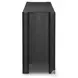 Ezri Black Oak 6 Door Sideboard