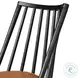 Lewis Whiskey Saddle Swivel Counter Height Stool