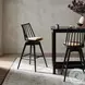 Lewis Whiskey Saddle Swivel Counter Height Stool