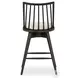 Lewis Antwerp Natural Performance Fabric Swivel Counter Height Stool