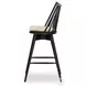 Lewis Lavon Flint Swivel Bar Stool