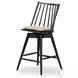 Lewis Lavon Flint Swivel Counter Height Stool