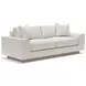Lana Gray 96" Sofa with Pillows