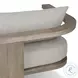 Tahana Hayes Fog 96" Performance Fabric Upholstered Outdoor Sofa