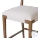 Tamari Antwerp Natural Performance Fabric Bar Stool