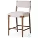 Tamari Antwerp Natural Performance Fabric Counter Height Stool