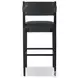 Tamari Brickhouse Black Bar Stool
