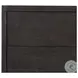 Noeline Smoked Black Veneer 2 Drawer Nightstand