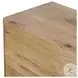 Noeline Resawn Worn Oak Veneer 2 Drawer Nightstand