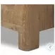 Noeline Resawn Worn Oak Veneer 2 Drawer Nightstand