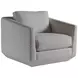Veronica Beige Upholstered Swivel Chair