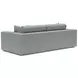 Vivien Gray 95" Sofa with Pillows