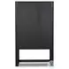 Ezri Black Oak 2 Door Cabinet