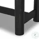 Ezri Black Oak 2 Door Cabinet
