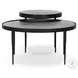 Yoko Moss Cast Glass Round Nesting Tables