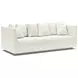 Claudette Cream 95" Sofa