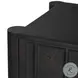 Ezri Carved Black Oak 6 Drawer Dresser