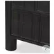 Ezri Carved Black Oak 6 Drawer Dresser