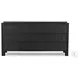 Ezri Carved Black Oak 6 Drawer Dresser