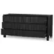 Ezri Carved Black Oak 6 Drawer Dresser