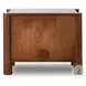 Ezri Cocoa Oak 2 Drawer Nightstand