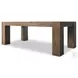 Abaso Rustic Wormwood Oak 86" Rectangular Dining Table