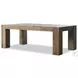Abaso Rustic Wormwood Oak 86" Rectangular Dining Table