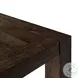 Abaso Ebony Rustic Wormwood Oak 86" Rectangular Dining Table