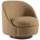 Genevieve Masami Upholstered Swivel Chair with Pillow