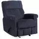 Classic Nocturne Performance Fabric Glider Recliner
