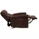 Classic Buffalo Performance Fabric Power Gliding Recliner with Power Lumbar and USB Charging