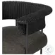 Carrie Ellor Black Outdoor Dining Chair