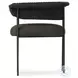 Carrie Ellor Black Outdoor Dining Chair