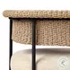 Carrie Ellor Beige Outdoor Dining Chair
