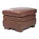 Finnley Brown Auburn Leather Living Room Set