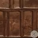 Ezri Carved Cocoa Oak 71" Drawer Desk