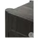 Ezri Black Oak 2 Door Bar Cabinet