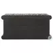 Ezri Black Oak 2 Door Bar Cabinet
