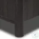 Ezri Black Oak 2 Door Bar Cabinet