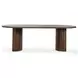 Paden Stained Toasted Brown Outdoor 94" Oval Dining Table