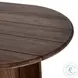 Paden Stained Toasted Brown Outdoor 94" Oval Dining Table