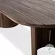 Paden Stained Toasted Brown Outdoor 94" Oval Dining Table