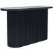 Auden Black Round Occasional Table Set