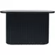 Auden Black Round Occasional Table Set