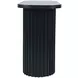 Auden Black Round Occasional Table Set