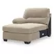 SimpleJoy Sand 3 Piece Modular Sectional with LAF Chaise