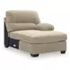 SimpleJoy Sand 3 Piece Modular Sectional with RAF Chaise